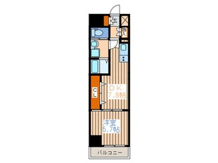 アスコット苦竹駅前の物件間取画像